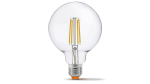 LED source E27 7W G95 Filament DIM NW